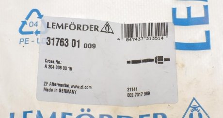 Рулевая тяга lemforder 3176301