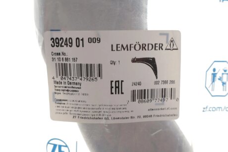 Рычаг передней подвески lemforder 3924901