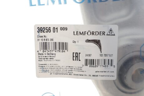 Важіль передньої підвіски lemforder 3925601