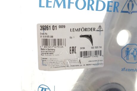 Важіль передньої підвіски lemforder 3926101