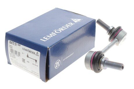 Стойка (тяга) стабилизатора передняя lemforder 3047201