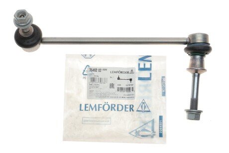 Стойка (тяга) стабилизатора передняя lemforder 3546202