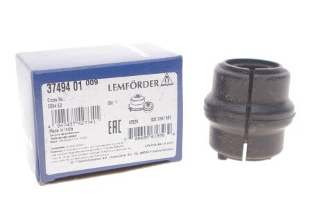 Втулка переднього стабілізатора lemforder 3749401