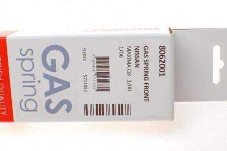 Амортизатор капота lesjofors 8062001