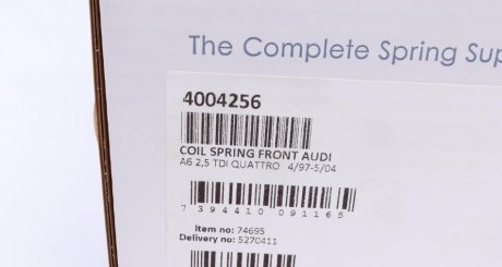 Пружина передня lesjofors 4004256