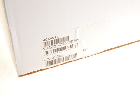 Пружина передня lesjofors 4014911