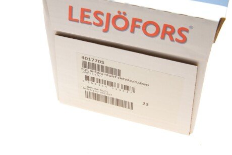 Пружина передня lesjofors 4017705