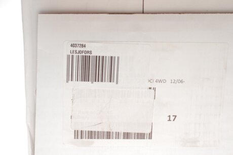 Пружина передняя lesjofors 4037284