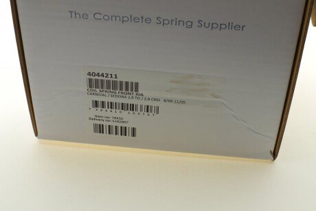 Пружина передня lesjofors 4044211