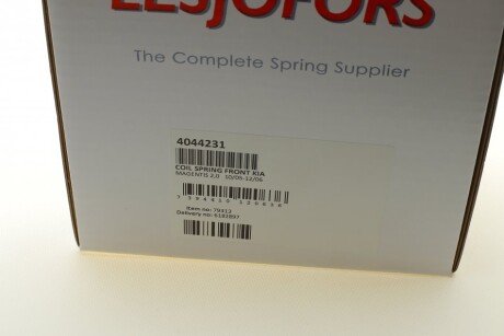 Пружина передня lesjofors 4044231