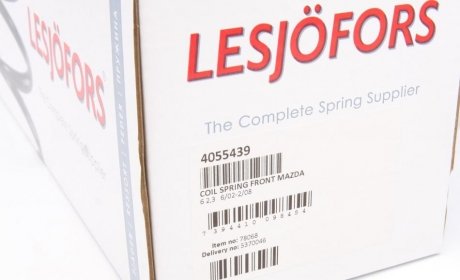 Пружина передня lesjofors 4055439