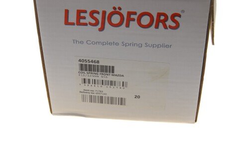 Пружина передняя lesjofors 4055468