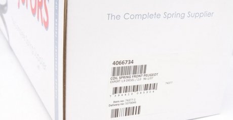 Пружина передня lesjofors 4066734