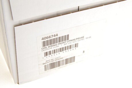 Пружина передня lesjofors 4066744