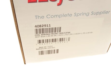 Пружина передняя lesjofors 4082911