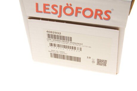 Пружина передня lesjofors 4082932