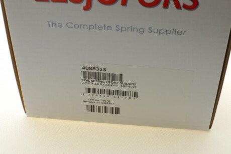 Пружина передняя lesjofors 4088313