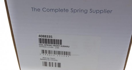 Пружина передняя lesjofors 4088335