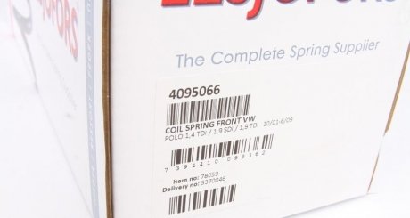 Пружина передня lesjofors 4095066