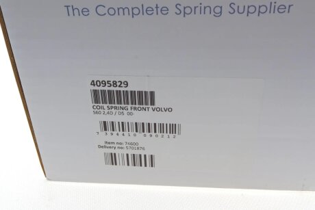 Пружина передня lesjofors 4095829