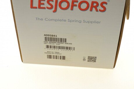 Пружина передняя lesjofors 4095841