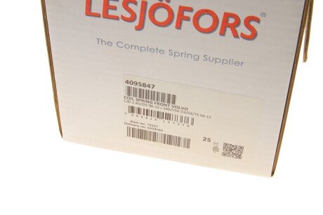 Пружина передня lesjofors 4095847