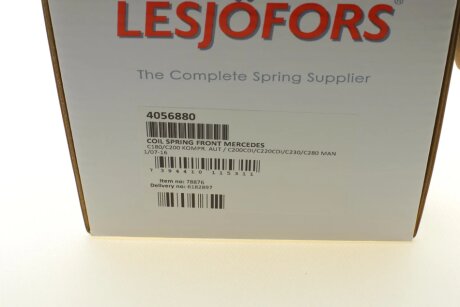 Пружина з заниженням lesjofors 4056880