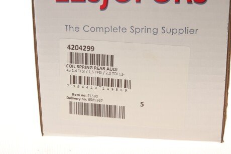 Задня пружина lesjofors 4204299