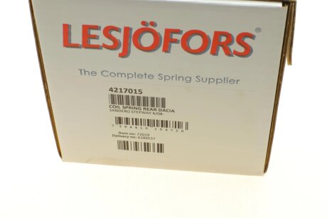 Задня пружина lesjofors 4217015