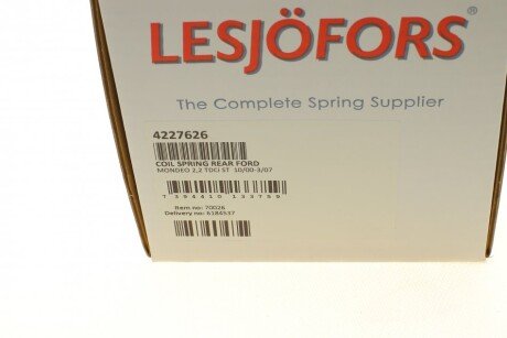 Задня пружина lesjofors 4227626