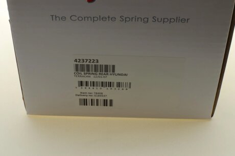 Пружина задняя lesjofors 4237223