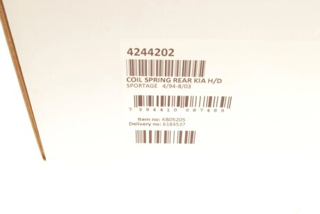 Задня пружина lesjofors 4244202