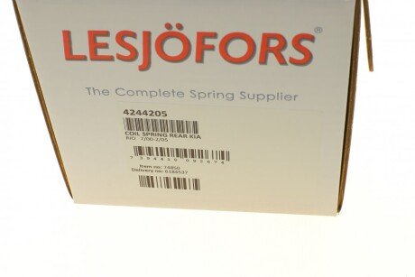 Задня пружина lesjofors 4244205