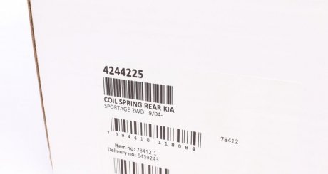 Задня пружина lesjofors 4244225