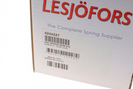 Задня пружина lesjofors 4244227