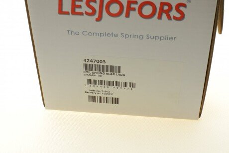 Пружина задняя lesjofors 4247003