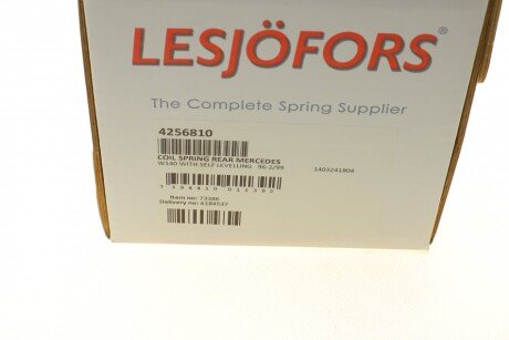 Задня пружина lesjofors 4256810