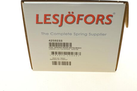 Пружина задняя lesjofors 4259233