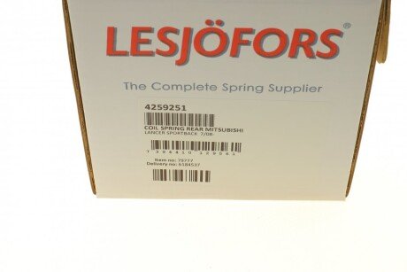 Пружина задняя lesjofors 4259251
