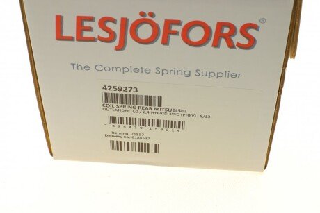 Задня пружина lesjofors 4259273