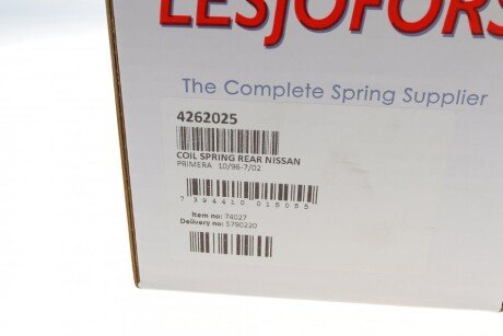 Задня пружина lesjofors 4262025