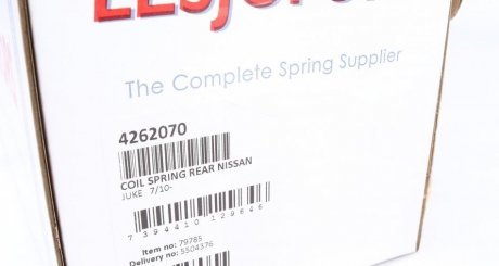 Задня пружина lesjofors 4262070