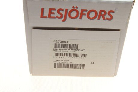 Задня пружина lesjofors 4272961
