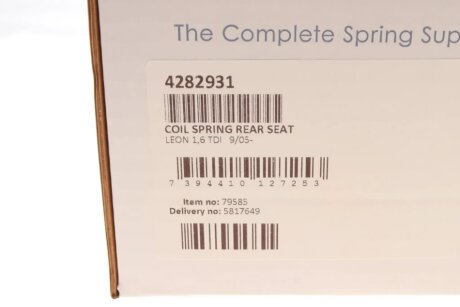 Задня пружина lesjofors 4282931