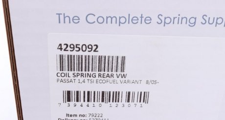 Задня пружина lesjofors 4295092