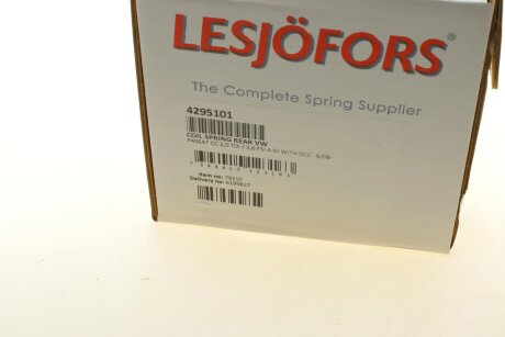 Задня пружина lesjofors 4295101