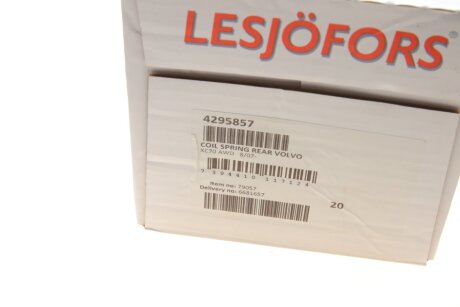 Пружина задняя lesjofors 4295857