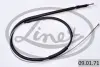 Трос зупиночних гальм linex 090171