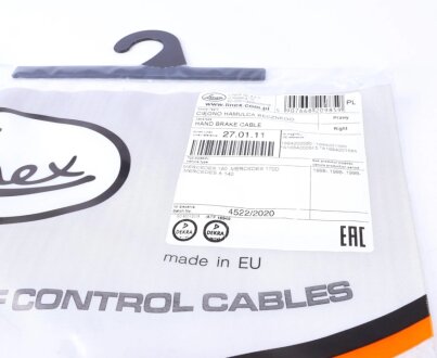 Трос ручника linex 270111