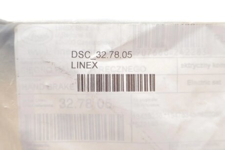 Трос ручного гальма linex DSC327805